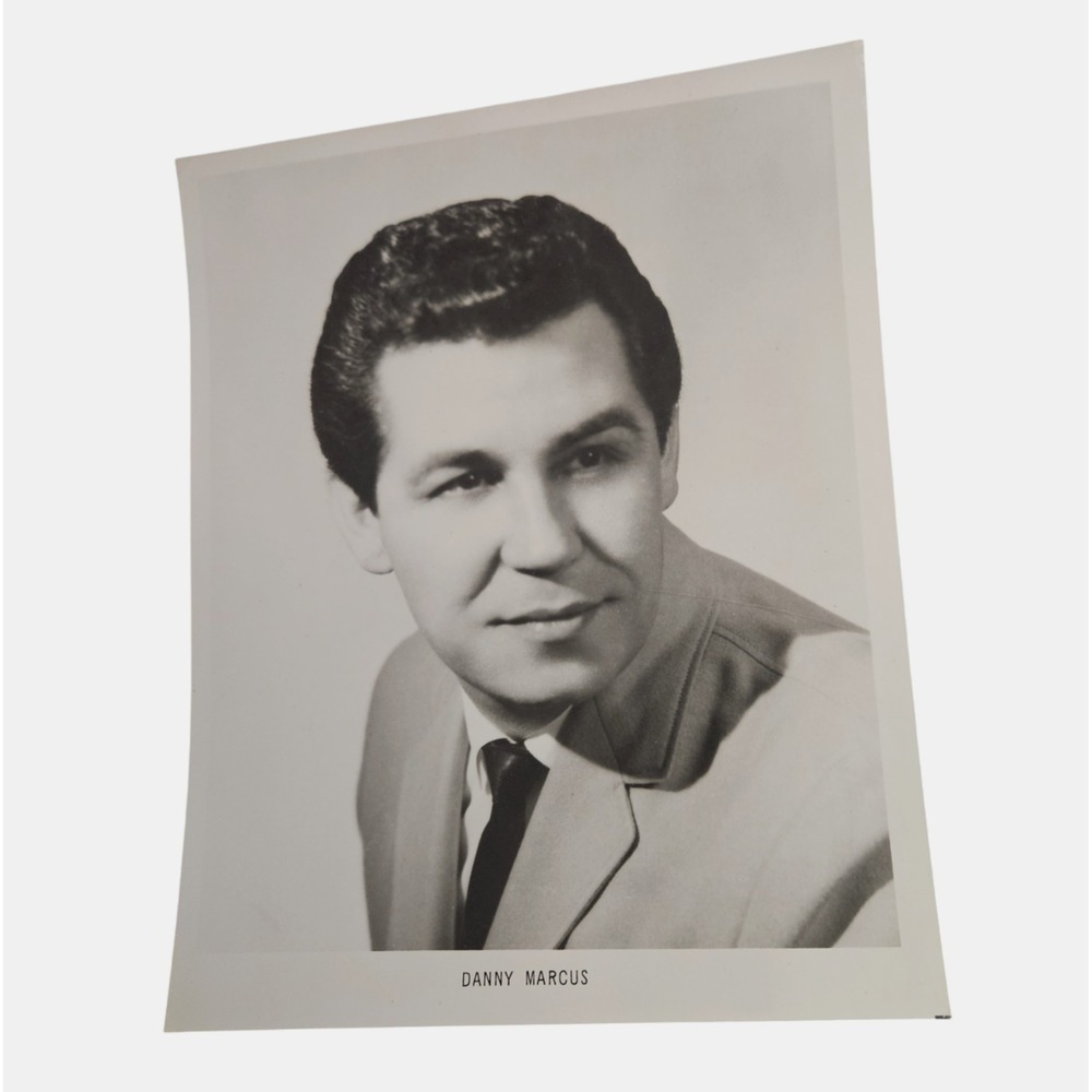 VTG 50s 60s Danny Marcus Folk Country Music Singer-Songwriter Press Photo 8x10